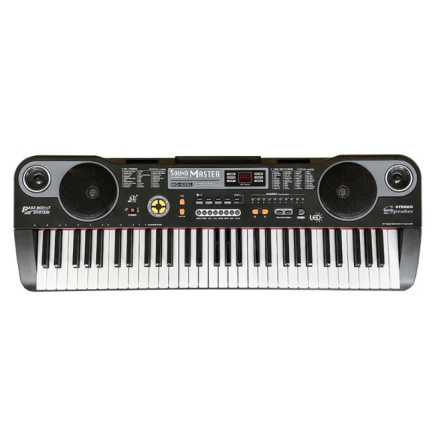 MQ 6115L - keyboard with Microphone for learning to play, designed for children