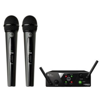 Wireless Microphone Set AKG WMS40 Mini2 Vocal