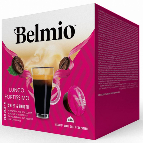 Belmio Lungo Fortissimo, 16 tk - Kohvikapslid / BLIO80002