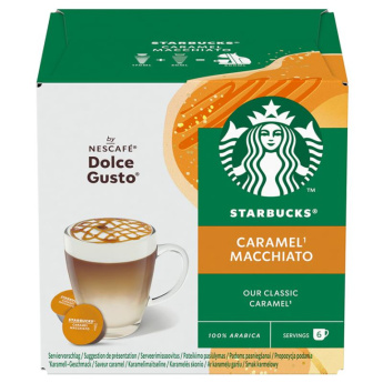 Nescafe Dolce Gusto Starbucks Caramel Macchiato, 6 portsjonit - Kohvikapslid / 7613036943529