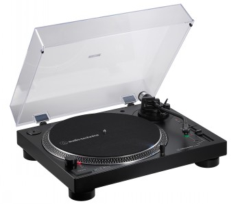 AUDIO-TECHNICA DIRECT-DRIVE TURNTABLE - USB, BT & ANALOG OUTPUT AT-LP120XBTUSBBK, BLACK