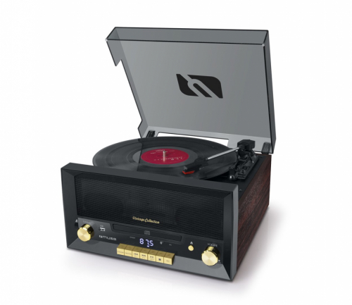 Muse MT112W audio turntable Belt-drive audio turntable Brown Automatic