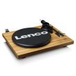 Hi-Fi vinüülplaadimängija väliste kõlaritega Lenco LS500OK puit