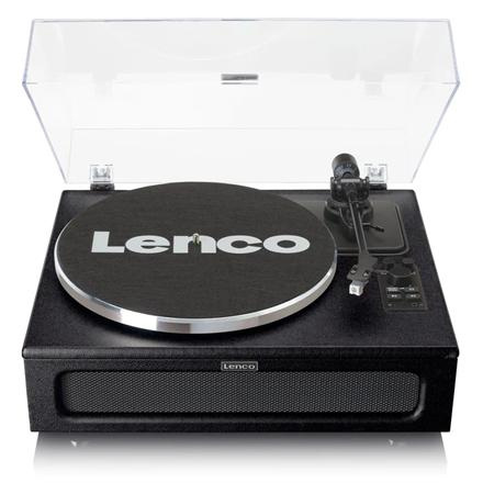 Lenco | Record Player with 4 built-in speakers | LS-430BK | Bluetooth | Speakers