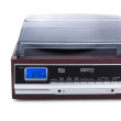 Camry Premium CR1113 Belt-drive audio turntable Черный, Chrome, Wood Semi Automatic