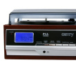 Camry Premium CR1113 Belt-drive audio turntable Черный, Chrome, Wood Semi Automatic
