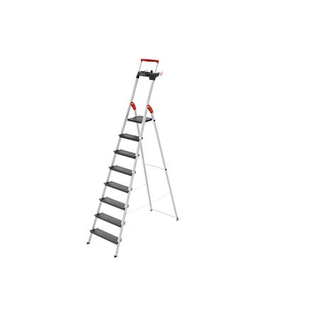 Hailo L100 TopLine 8050-807 Step Ladder Aluminium, Black | Ladder