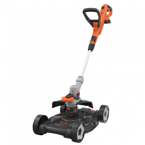 Black & Decker STC1820CM-QW brush cutter/string trimmer Battery Black, Orange, Silver