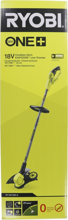 Ryobi grass trimmer 18V battery powered