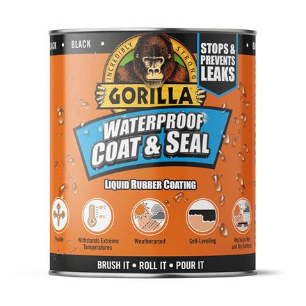 Gorilla | Waterproof Coat & Seal, Black