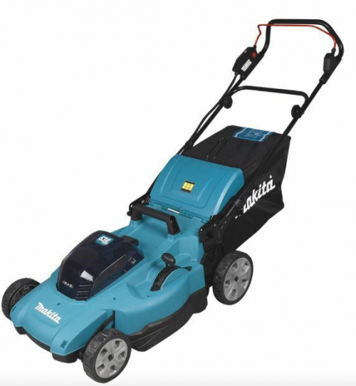 Makita DLM538Z lawn mower Push lawn mower Battery Black, Blue, Metallic