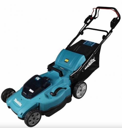 MAKITA. LAWN MOWER 2x18V DLM539CT2 WITH DRIVE 53cm 2x5.0Ah