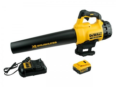 DEWALT DCM562P1-QW cordless leaf blower 144 km/h Black, Yellow