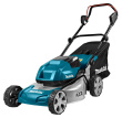 Makita DLM460PT2 lawn mower Walk behind lawn mower Battery Black, Blue, Grey