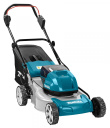 Makita DLM460PT2 lawn mower Walk behind lawn mower Battery Black, Blue, Grey