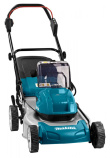 Makita DLM460PT2 lawn mower Walk behind lawn mower Battery Black, Blue, Grey