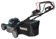 Makita LM001GZ lawn mower Push lawn mower Battery Black, Blue
