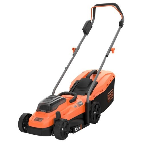 Must & Decker BCMW3318L2 Push lawn mower Battery Must, Orange