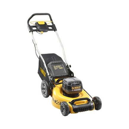 DeWALT DCMW564N Push lawn mower Battery Черный, Yellow