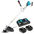Makita DUR369APT2 brush cutter/string trimmer 1000 W AC/Battery Черный, Blue, Grey