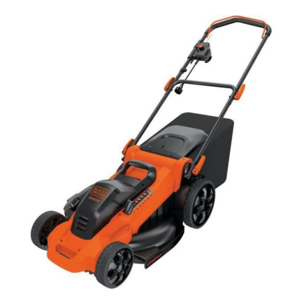Черный & Decker LM2000-QS lawn mower Walk behind lawn mower AC Черный, Orange