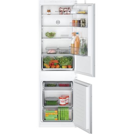 Bosch | Refrigerator | KIV865SE0 | Energy efficiency class E | Built-in | Combi | Height 177.2 cm | Fridge net capacity 183 L | Freezer net capacity 84 L | 35 dB | White