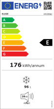 Integreeritav sügavkülmik Kluge KF2096J