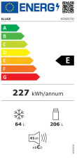 Integreeritav külmik Kluge KCN2273J