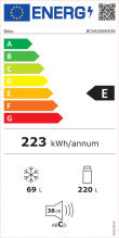 Integreeritav külmik Beko BCHA306E4SN