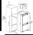 Integreeritav külmik Beko BCNA275E4FN