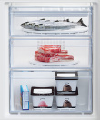 BEKO Built-in Refrigerator BCSA285K4SN, Height 177.5 cm, Energy class E, Inverter motor