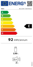 Integreeritav jahekülmik Beko BU1104N