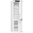 Gorenje Refrigerator | NRKI517E42 | Energy efficiency class E | Built-in | Combi | Height 177.2 cm | No Frost system | Fridge net capacity 176 L | Freezer net capacity 76 L | Display | 35 dB | Valge