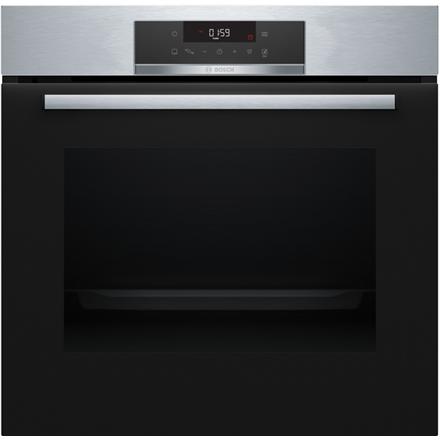 Bosch | Oven | HBA172BS0S | 71 L | Electric | Pyrolysis | Touch control | Height 59.5 cm | Width 59.4 cm | Stainless steel
