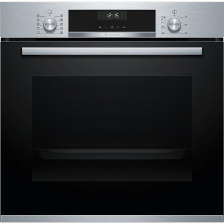 Bosch | Oven | HBA537BS0 | 71 L | Electric | EcoClean | Mechanical control | Height 59.5 cm | Width 59.4 cm | Stainless steel