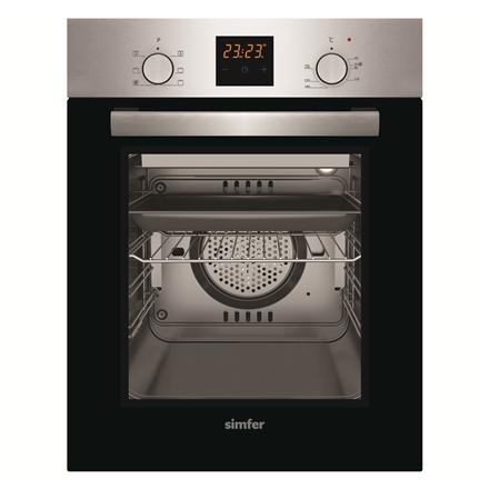 Simfer | Oven | 4207BERIM | 47 L | Multifunctional | Manual | Pop-up knobs | Height 54.1 cm | Width 45 cm | Stainless steel