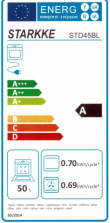 Integreeritav ahi Schlosser STF45BLTL