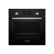 Bosch | Oven | HBF133BA0 | 66 L | Electric | EcoClean | Knobs | Height 59.5 cm | Width 59.4 cm | Black