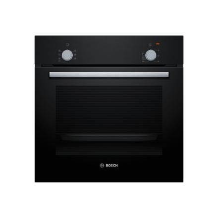 Bosch Oven | HBF010BA0 | 66 L | Electric | Manual | Knobs | Height 59.5 cm | Width 59.4 cm | Black