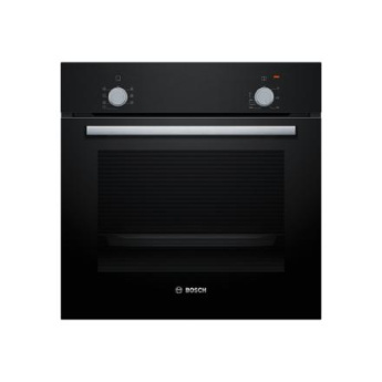 Bosch Oven | HBF010BA0 | 66 L | Electric | Manual | Knobs | Height 59.5 cm | Width 59.4 cm | Black