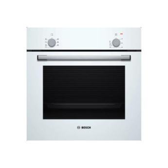 Bosch Oven | HBF010BV1S | 66 L | Electric | Manual | Control knob | Height 59.5 cm | Width 59.4 cm | White