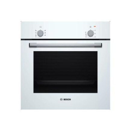Bosch Oven | HBF010BV1S | 66 L | Electric | Manual | Control knob | Height 59.5 cm | Width 59.4 cm | White