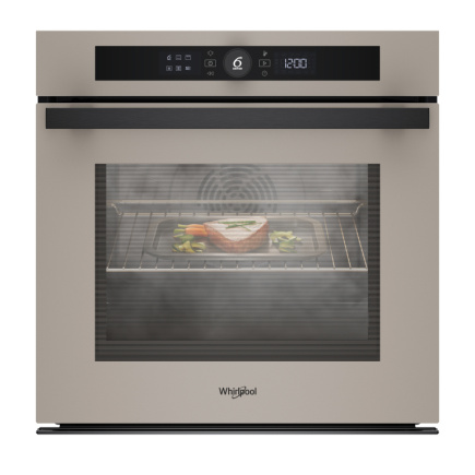 Whirlpool, 73 L, katalüütiline puhastus, beež - Integreeritav ahi / WOI4S8CM1SEA