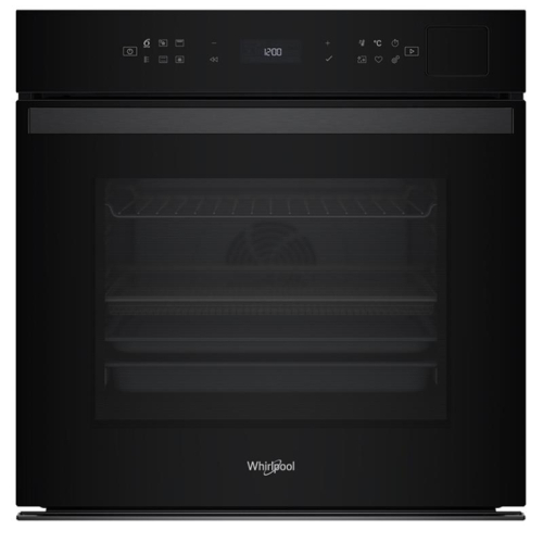 Whirlpool, 73 L, hüdrolüütiline puhastus, must - Integreeritav ahi / WOI6A8HT1SBA