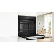 Bosch Oven | HBA272BB3 | 71 L | Electric | Pyrolysis/Hydrolytic | Touch control | Height 59.5 cm | Width 59.4 cm | Black
