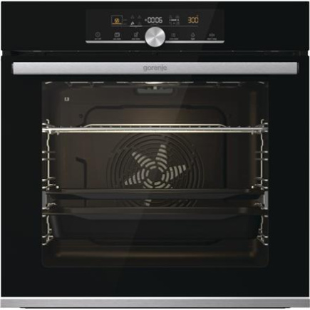 Gorenje | Oven | BPSX6747A05BG | 77 L | Multifunctional | EcoClean | Touch | Steam function | Convection | Height 59.5 cm | Width 59.5 cm | Black