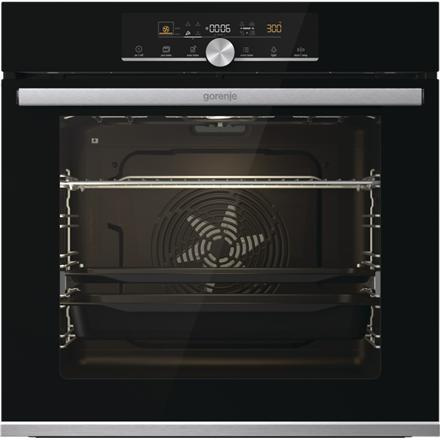 Gorenje | Oven | BPSX6747A05BG | 77 L | Multifunctional | EcoClean | Touch | Steam function | Convection | Height 59.5 cm | Width 59.5 cm | Black