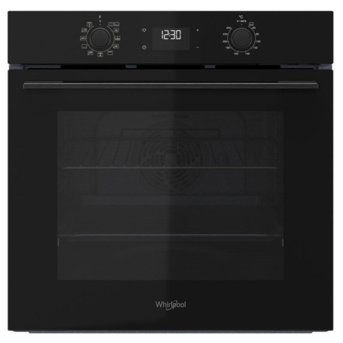 Whirlpool, katalüütiline puhastus, 71 L, must - Integreeritav ahi / OMK58CU1SB