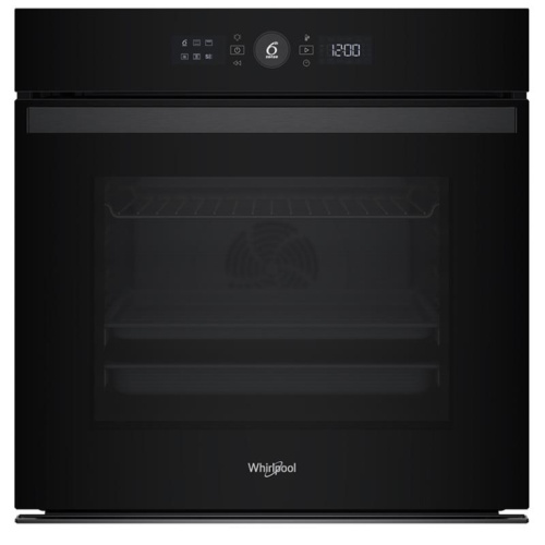 Whirlpool, 73 L, pürolüütiline puhastus, must - Integreeritav ahi / WOI4S8PM2SBA