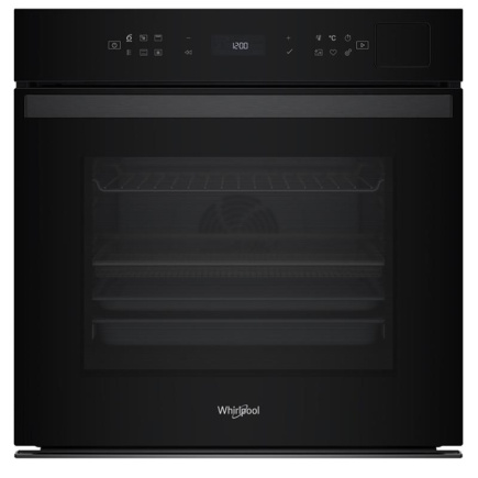 Whirlpool, 73 L, hüdrolüütiline puhastus, must - Integreeritav ahi / WOI6A8HT1SBA